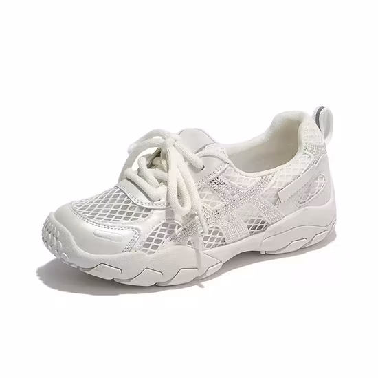 Scarpe da ginnastica stile camminata da donna che eseguono calzature sportive atletiche
